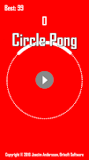 1 Schermata Circle Pong