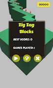 Zig Zag Blocks ポスター