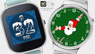 Christmas Watchface theme pack ภาพหน้าจอ 1