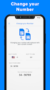 2nd line - us phone number app captura de pantalla 4