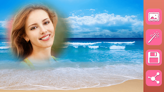 Seaside Beach Photo Frames स्क्रीनशॉट 5