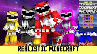 Realistic Minecraft PE Mod 海报