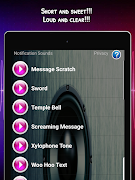 Sonidos de notificación captura de pantalla 6