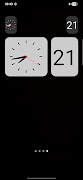 analoge klok tweede widget screenshot 1