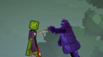 Grimace Shake Melon Ground Mod Poster