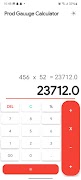 Prod Gauge Calculator capture d'écran 5