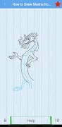 برنامه‌نما Drawing a dragon عکس از صفحه
