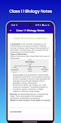 Class 11 Biology Notes 스크린샷 7
