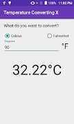 Temperature Converter X screenshot 1