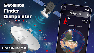 برنامه‌نما Satellite Finder (Dishpointer) عکس از صفحه