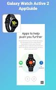 Galaxy Watch Active 2 AppGuide 스크린샷 2