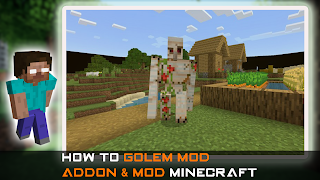 Iron Golem Mod Addon imagem de tela 1