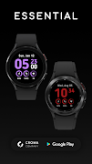 Essential Watch Face Wear OS 截圖 1