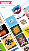 Advertisement Poster Maker App captura de pantalla 7