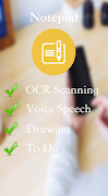 Notepad - Checklist Notes, Widget, OCR Scan, Voice ภาพหน้าจอ 1