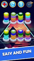 Nuts Sort 3D Screw Puzzle Game Plakat