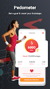 برنامه‌نما Fitness tracker عکس از صفحه