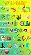 برنامه‌نما سازنده لوگو - ویرایش متن عکس از صفحه