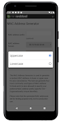 MAC Address Generator स्क्रीनशॉट 3