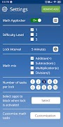 Math Applocker ภาพหน้าจอ 3