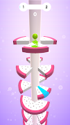 Drop Stack Fruit: Fall Helix captura de pantalla 5