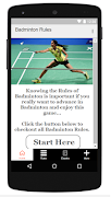 Badminton Rules ภาพหน้าจอ 4