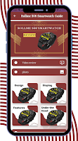 Rollme S08 Smartwatch Guide الملصق