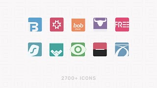 Squared - Square Icon Pack Screenshot 2