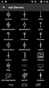 برنامه‌نما iCircuit Electronics Simulator عکس از صفحه