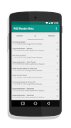 RSS Reader captura de pantalla 1