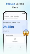 Screen Time & App Usage পোস্টার