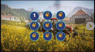 برنامه‌نما Riding a Tractor Simulator عکس از صفحه