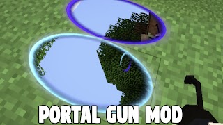 Portal Gun Mod Minecraft PE poster