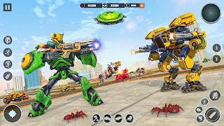 Robot Car Transform: Robot War syot layar 2