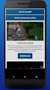 Hardcore Mod For Minecraft स्क्रीनशॉट 3