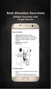 برنامه‌نما Best Shoulder Workouts عکس از صفحه