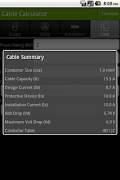 Cable Calculator screenshot 4