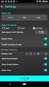 Gps Speedometer تصوير الشاشة 2