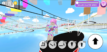 Roller coaster parkour Screenshot 4