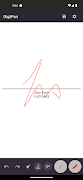 برنامه‌نما DigiPen: Digital Signature. عکس از صفحه