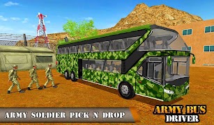 Army Bus Transporter Coach Fun screenshot 6
