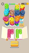 Donut Sort Master اسکرین شاٹ 1