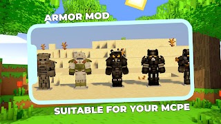 Armor Mod for Minecraft PE 截图 2