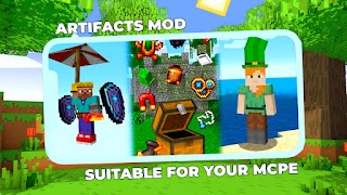 Artifacts Mod for Minecraft PE تصوير الشاشة 7
