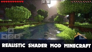 Realistic Shader Minecraft PE الملصق