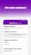 MegaShoop DashBoard imagem de tela 1
