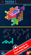 Hexa Block Ultimate - with spin! Logic Puzzle Game 截圖 3