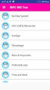 IBPS RRB Test скриншот 1