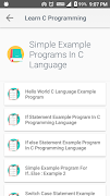Learn C Programming 스크린샷 3