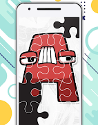 Alphabet Lore Jigsaw Games 스크린샷 1